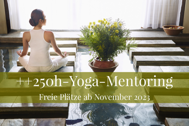 Yoga Mentoring ab Herbst 2023