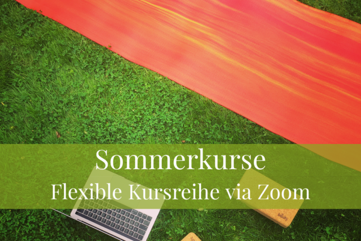 Flexible Zoom-Sommerkursreihe Yoga mit Romy Siemens